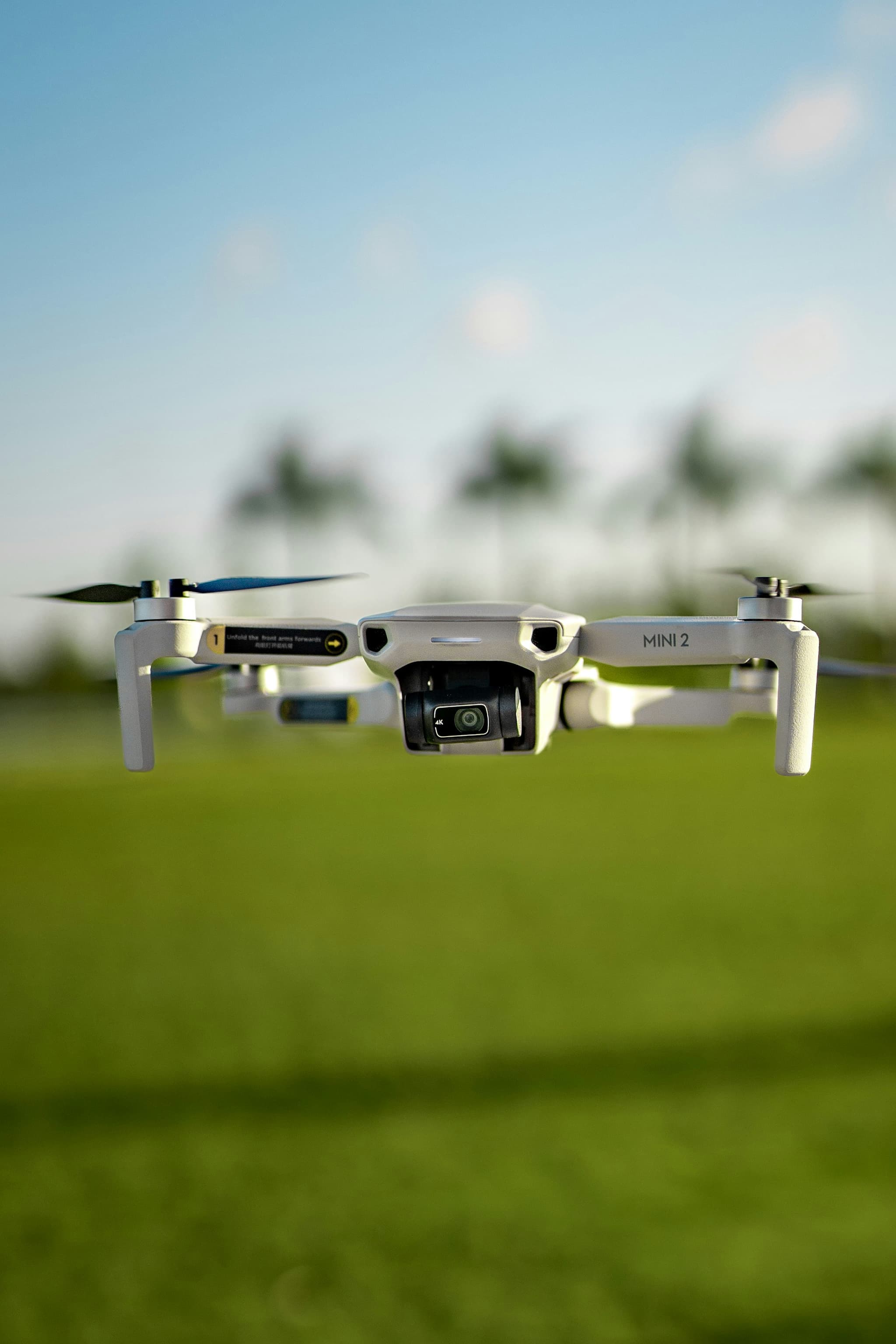 Drone in flight